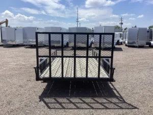7 x 14 Utility Trailer Torsion Axle by Paraiso (PG-113) — HIGH PLAINS TRAILERS — photo 3