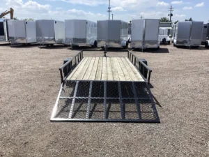 7 x 14 Utility Trailer Torsion Axle by Paraiso (PG-113) — HIGH PLAINS TRAILERS — photo 4