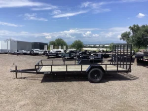 7 x 14 Utility Trailer Torsion Axle by Paraiso (PG-113) — HIGH PLAINS TRAILERS — photo 5
