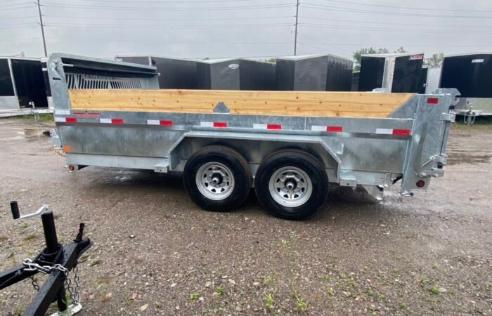 202 Triumph 14′ 7T Galvanized Dump — photo 5