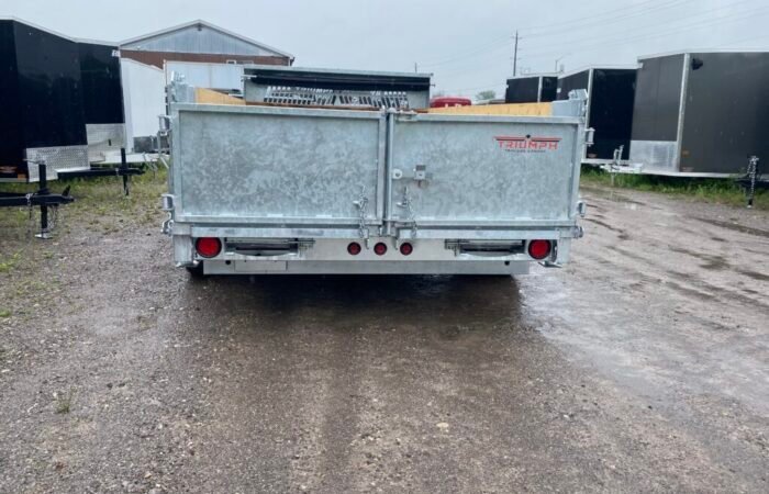 202 Triumph 14′ 7T Galvanized Dump — photo 7