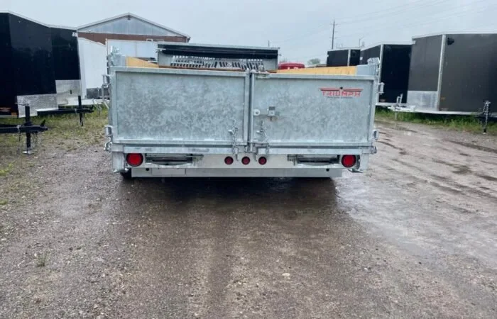 202 Triumph 14′ 7T Galvanized Dump — photo 7