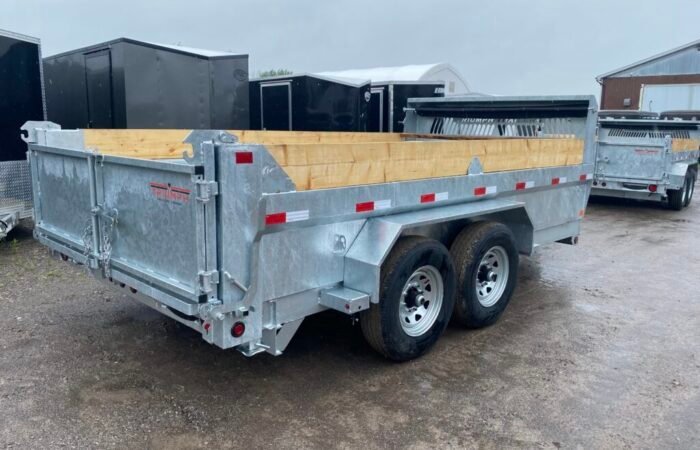 202 Triumph 14′ 7T Galvanized Dump — photo 8