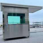 4‘ x 6’ Heavy Duty Stainless Steel bulletproof Guard Shack — photo 10