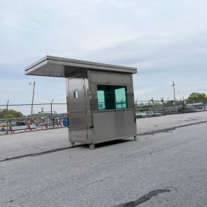 4‘ x 6’ Heavy Duty Stainless Steel bulletproof Guard Shack
