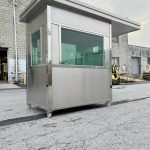 4‘ x 6’ Heavy Duty Stainless Steel bulletproof Guard Shack — photo 5