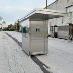 4‘ x 6’ Heavy Duty Stainless Steel bulletproof Guard Shack — photo 4
