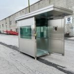4‘ x 6’ Heavy Duty Stainless Steel bulletproof Guard Shack — photo 3
