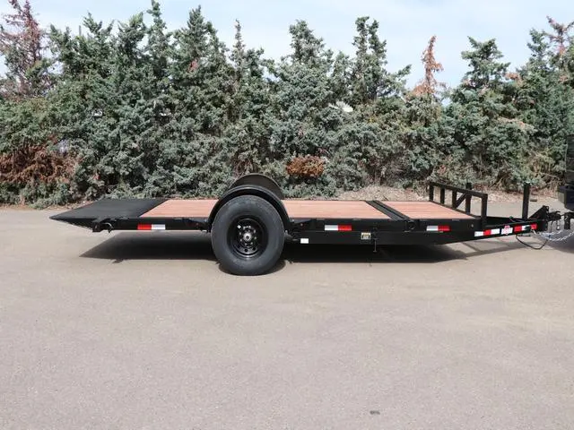 7 X 16 Single Axle Tilt 7K Trailer — photo 2