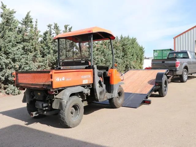 7 X 16 Single Axle Tilt 7K Trailer — photo 5