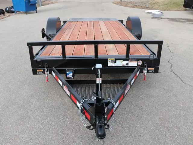 7 X 16 Full Bed Single Axle Tilt 7K Trailer — photo 3