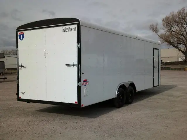 102 X 24 Victory Enclosed Car Carrier Trailer — photo 5