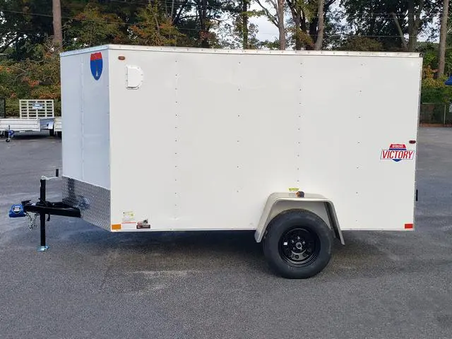 6 X 10 Victory V-Nose Cargo Trailer — photo 4