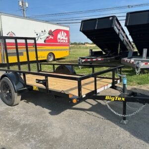 Big Tex 5 x 10 Landscape Utility Trailer – Rear Ramp Gate
