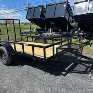 Carry-On 5.5 x 10 Landscape Utility Trailer – Mesh Toolbox