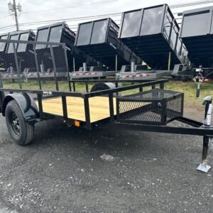 Carry-On 5.5 x 8 Landscape Utility Trailer – Mesh Toolbox