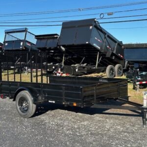 Carry-On 6 x 10 Landscape Utility Trailer | Steel Sides