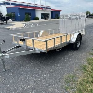 Carry-On 6 x 12 Aluminum Landscape Utility Trailer – Rear Mesh Gate