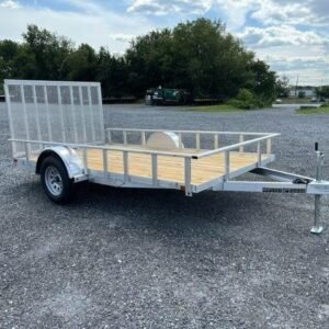 Carry-On 7 x 12 Aluminum Landscape Utility Trailer – Rear Gate