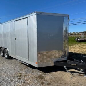 Covered Wagon 8.5 x 20 Enclosed Car Trailer – Ramp Door