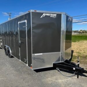 Homesteader 8.5 x 20 V-Nose Enclosed Car Hauler