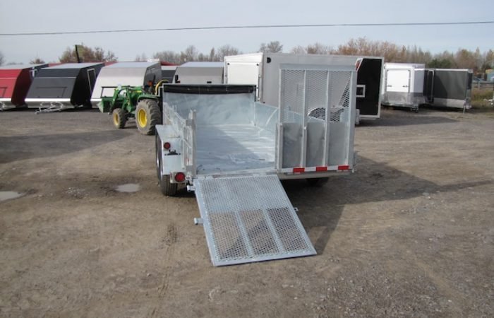 2023 Advantage 7 Ton 14FT Galvanized Dump Trailer — photo 4