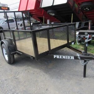 Premier 5 x 8 Landscape Utility Trailer – Mesh Sides