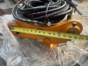 Cat 416 420 Loader Backhoe Hydraulic Coupler 45 50 Mm Pins New Quick Attach — photo 9