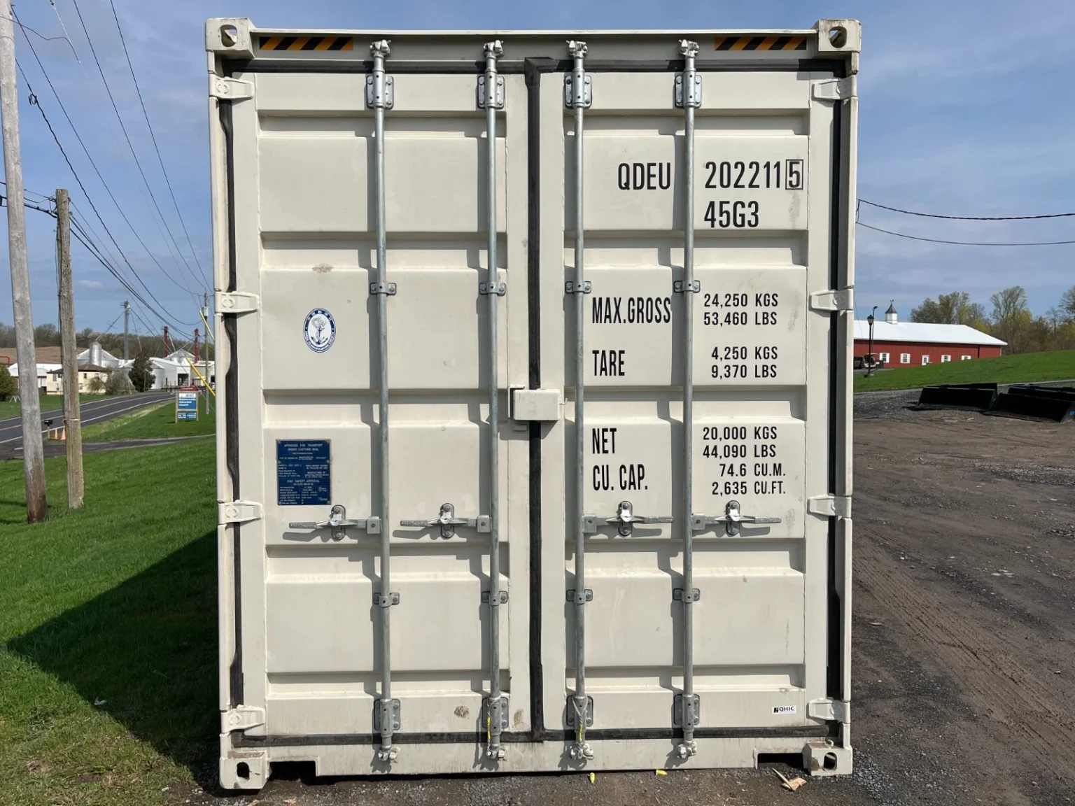 40ft High Cube Side Open Storage Shipping Container w/4 Side Doors — photo 3