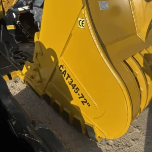 Cat 345 Excavator 72 Inch Skeleton Tooth Bucket Rock Caterpillar 110 100 Mm Pin — photo 21