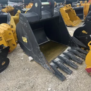 Komatsu PC490 Tooth Bucket 54 Inch Werk brau 100 Mm Pins New