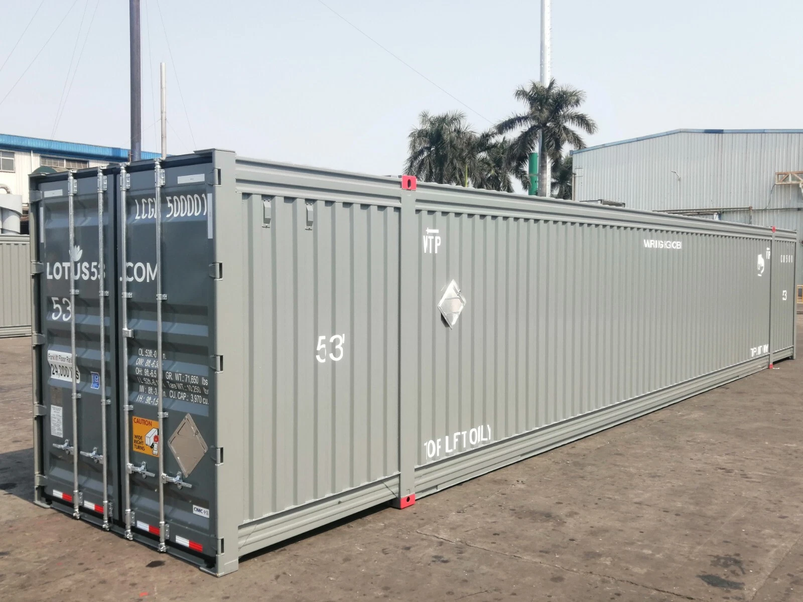53ft High Cube New ‘One-Trip’ Shipping Container — photo 4