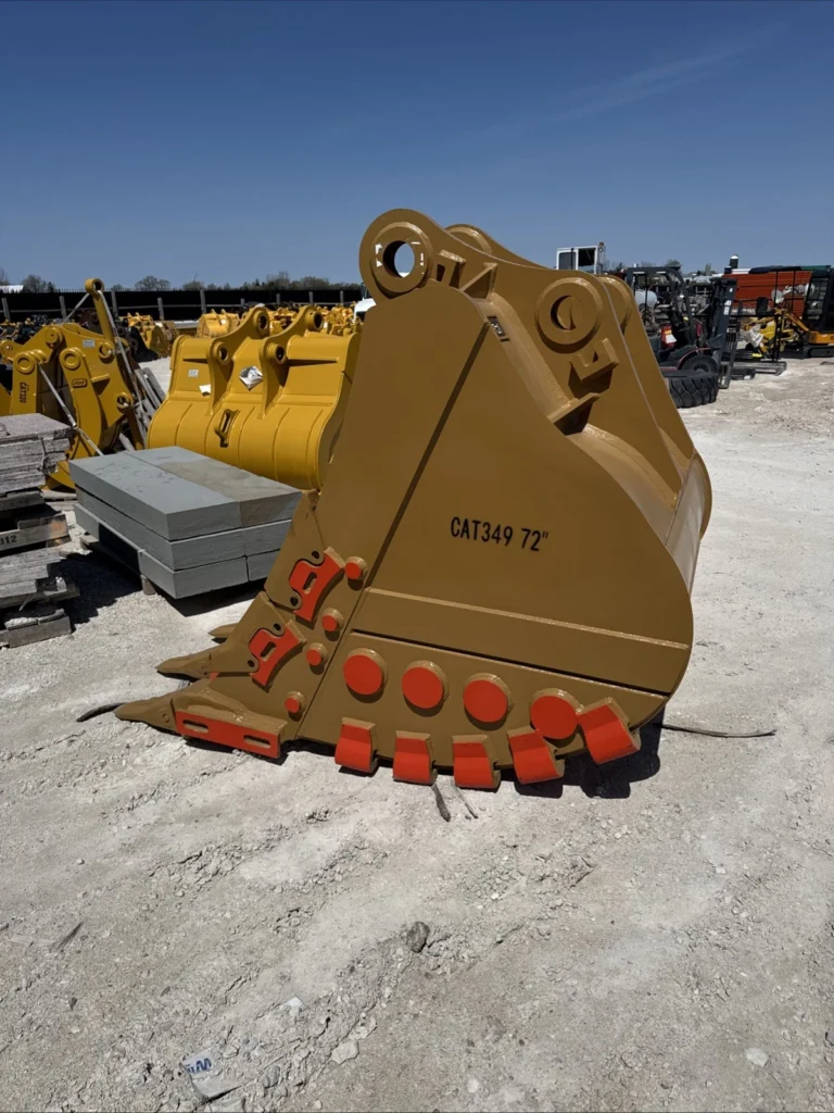 Cat 365 Excavator 72 Inch Tooth Bucket New Caterpillar 110 120 Mm Pin — photo 11
