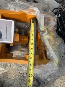 Cat 416 420 Loader Backhoe Hydraulic Coupler 45 50 Mm Pins New Quick Attach — photo 2