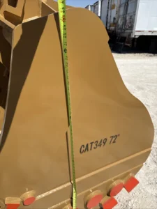 Cat 365 Excavator 72 Inch Tooth Bucket New Caterpillar 110 120 Mm Pin — photo 5