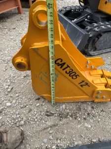 Cat 305 12 Inch Tooth Bucket 45 Mm Pin Mini Excavator New Caterpillar — photo 5