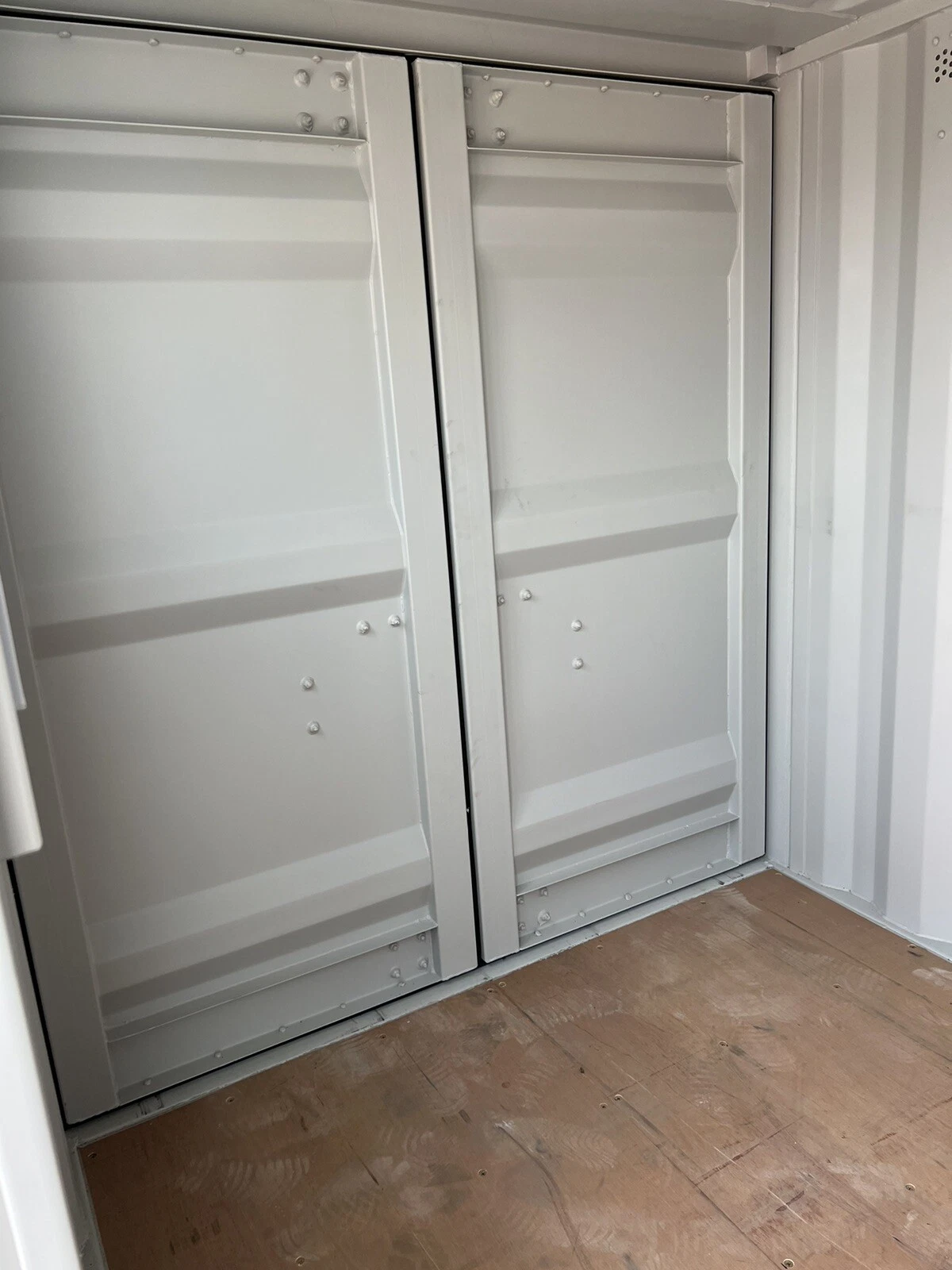 8 Foot Shipping Container Side Door Window — photo 6