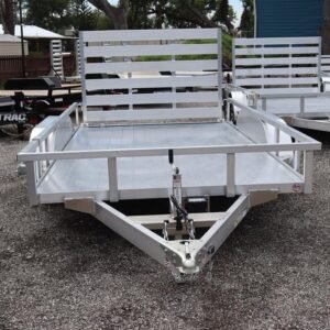 SOLD 2025 7×12 Aluminum Tube Top Utility Trailer – 7K Tandem Axle | ST8212TAT-A-070