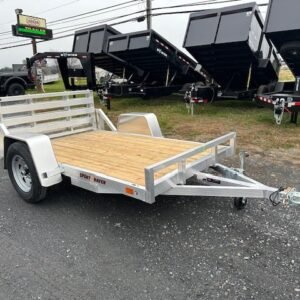 Sport Haven 5×8 Aluminum Utility Trailer – Wood Deck