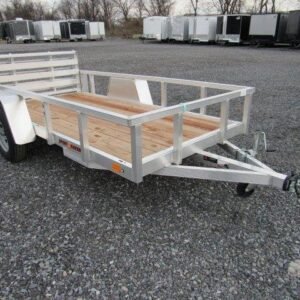 Sport Haven 5×10 Aluminum Utility Trailer – Bi-Fold Gate