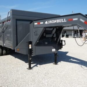 USED 2025 Norstar Ironbull 8’x 20′ 24.9k Gooseneck Dump Trailer Stock #905247 – Spencer Trailers