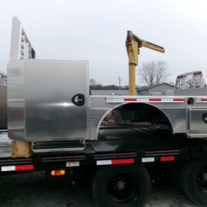 Zimmerman 94″x 114″ Ranchmaster Aluminum Truck Body Stock #410891 – Spencer Trailers