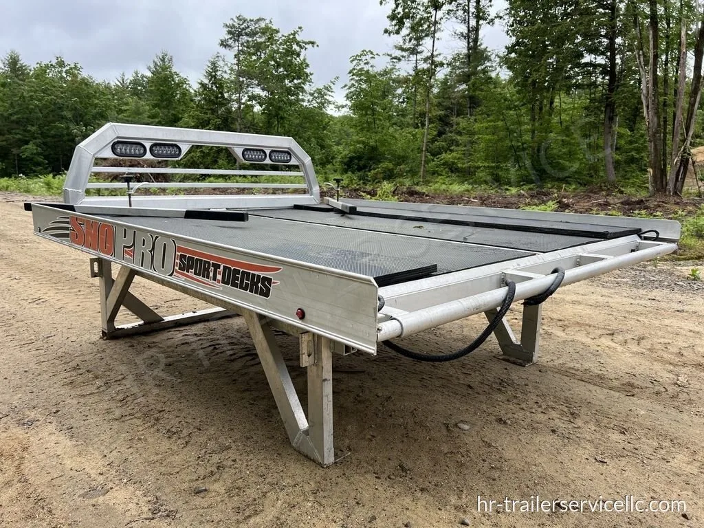 Sno Pro 7ft Aluminum Sled Deck w/Sliding Sides & Telescoping — photo 16