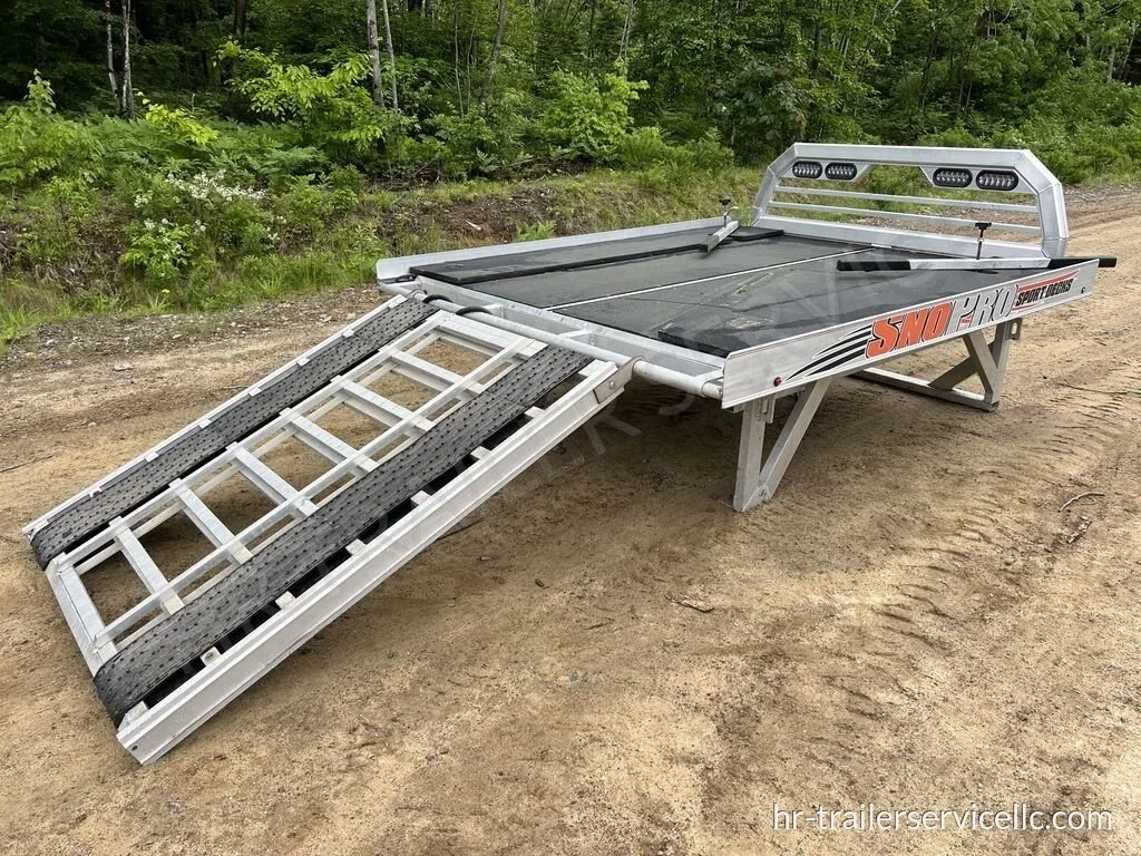 Sno Pro 7ft Aluminum Sled Deck w/Sliding Sides & Telescoping — photo 10