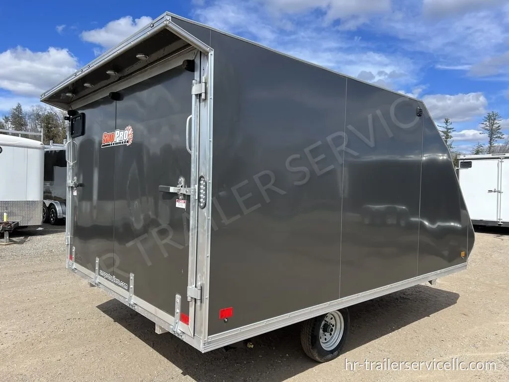 Sno Pro 101×12 Aluminum 2-Place Snowmobile Trailer w/Galvanized Package — photo 3