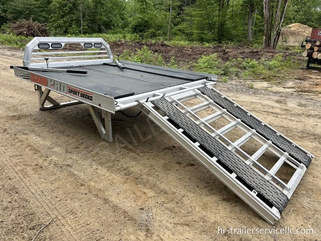 Sno Pro 7ft Aluminum Sled Deck w/Sliding Sides & Telescoping — photo 12