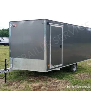 2022 Sno Pro Trailers 101×12 Aluminum Hybrid 2.0 w/Tapered Ramp, Mats & Guides