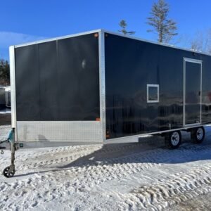 2008 Sno Pro 101×20 Aluminum 4-Place w/Interior Spare Mount, Mats & Guides