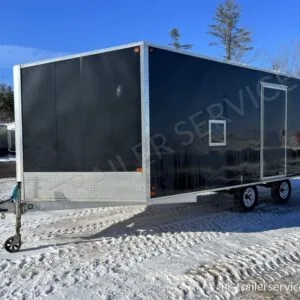 2008 Sno Pro 101×20 Aluminum 4-Place w/Interior Spare Mount, Mats & Guides