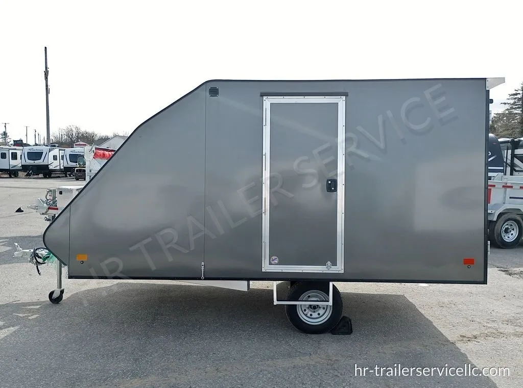 Mission Trailers 101×12 Aluminum 2-Place Crossover w/Mats, Guides & Rear Canopy — photo 4